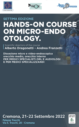 HANDS ON COURSE ON MICRO-ENDO OTOLOGY