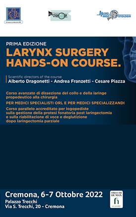 LARYNX SURGERY HANDS-ON COURSE